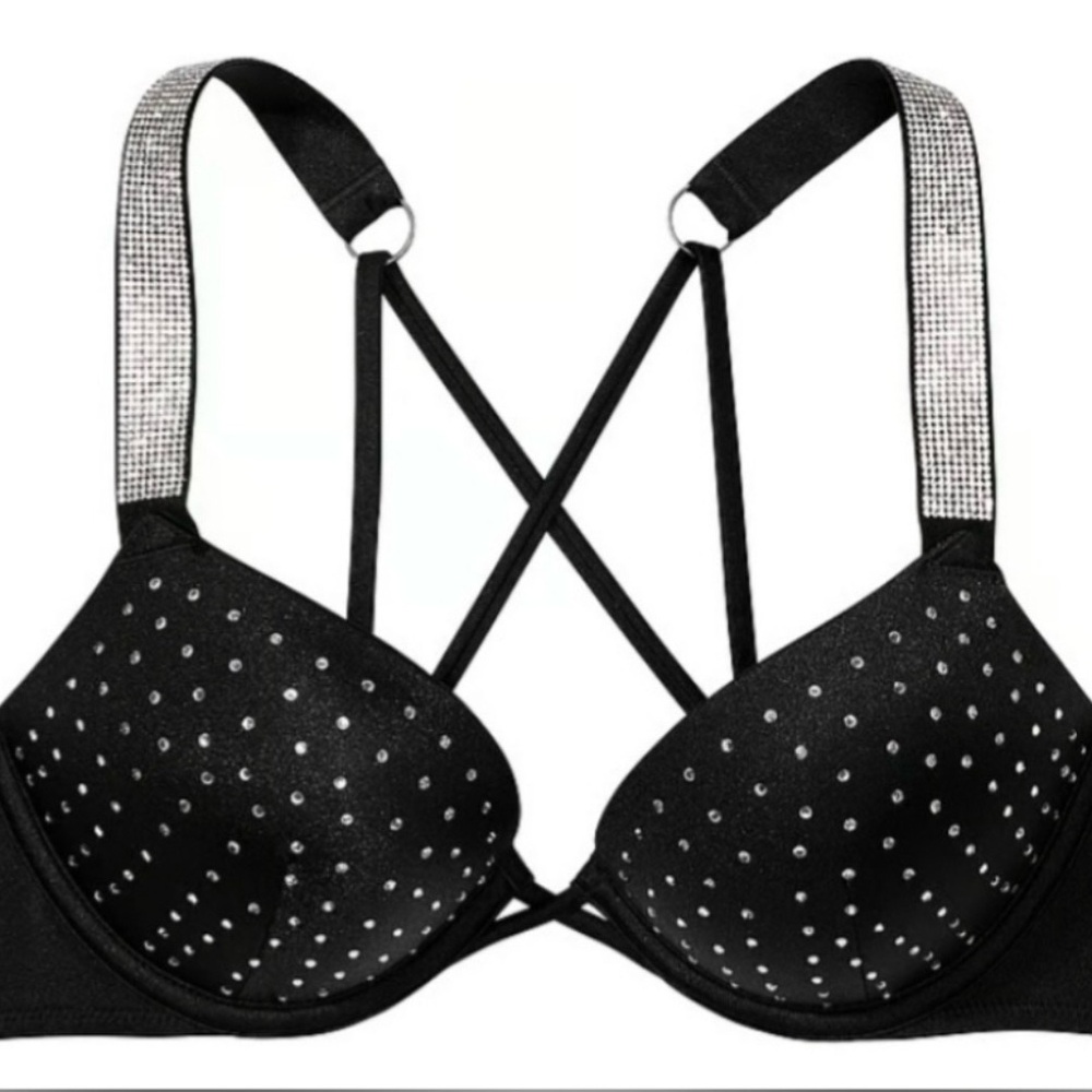 NWOT Victoria’s Secret Bombshell Push-up Bikini Top 34D